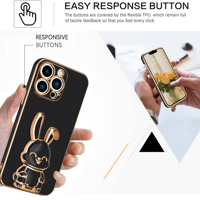 کاور مانستر مدل Magic rabbit-1 مناسب برای گوشی موبایل سامسونگ Galaxy M31 به همراه پایه نگهدارنده