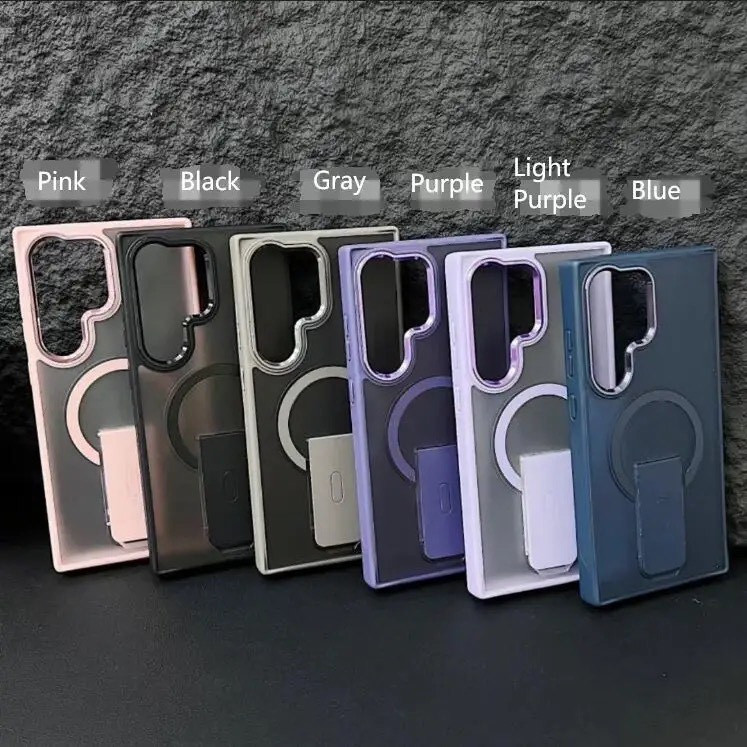 کاور آیرون من مدل kick stand مناسب برای گوشی موبایل اپل Iphone 16 Pro